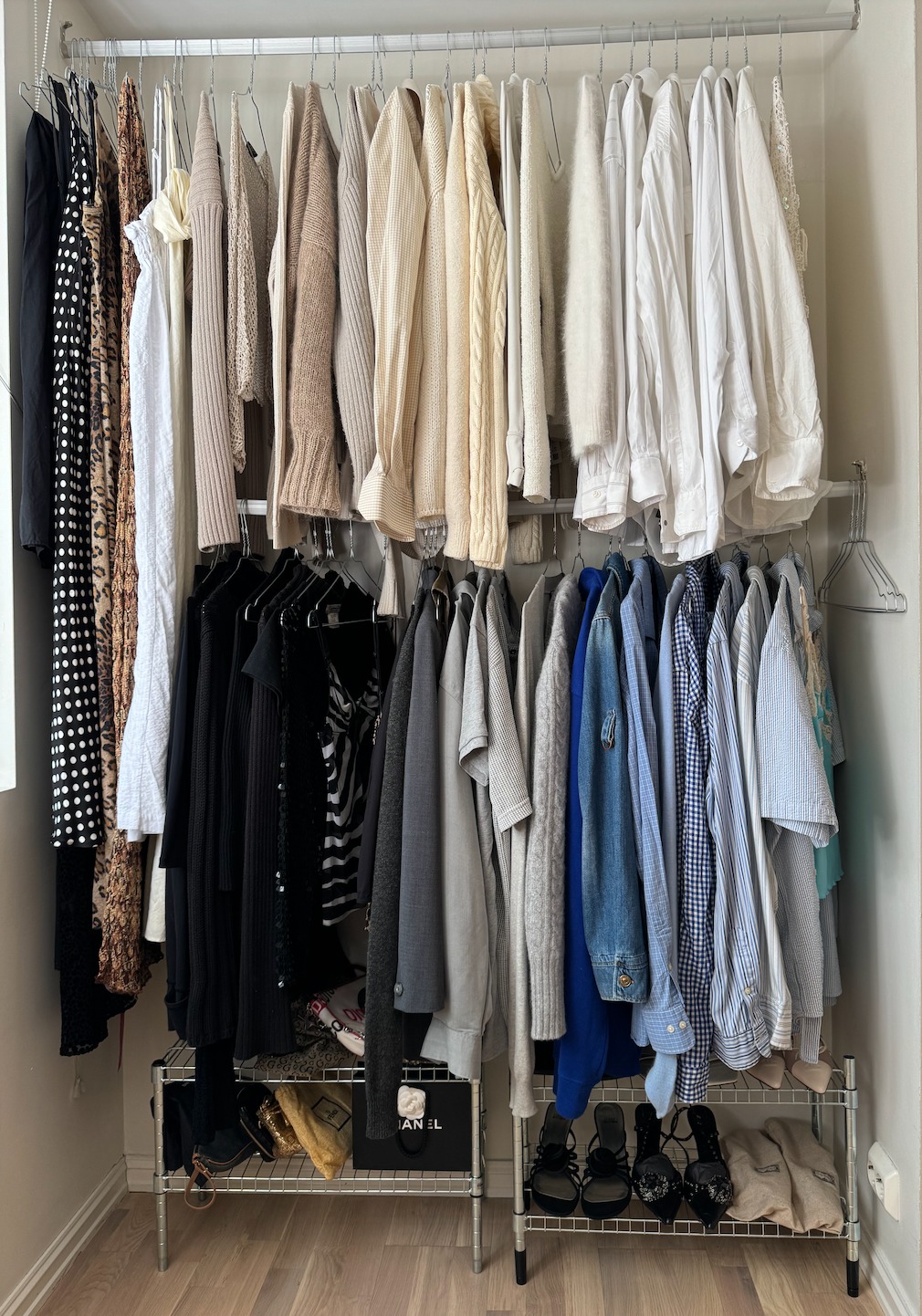 Hengere til klær på soverom